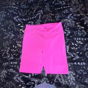 Fabletics Pink Leggings Stretchy Athletic Wear